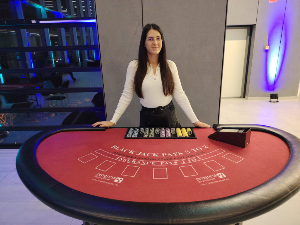 Black jack asztal